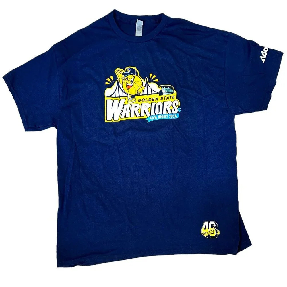 GSW Golden State Warriors 2024 Fan Night T Shirt - XL
